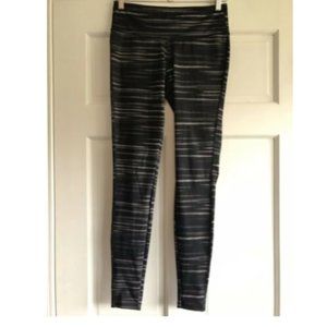 Columbia Athletic Leggings Black Striped - Size S